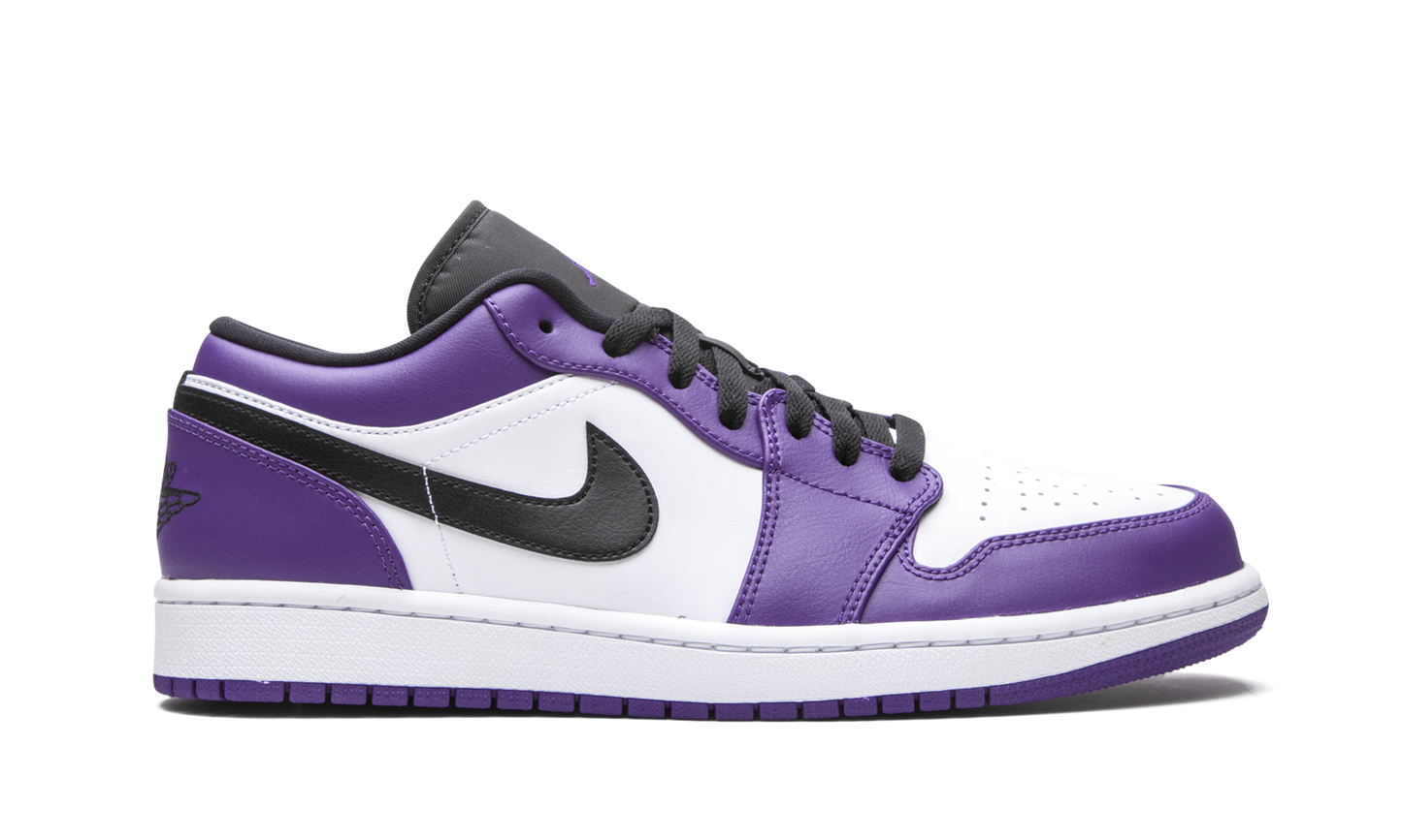 Air Jordan 1 Low Court Purple 553558 500