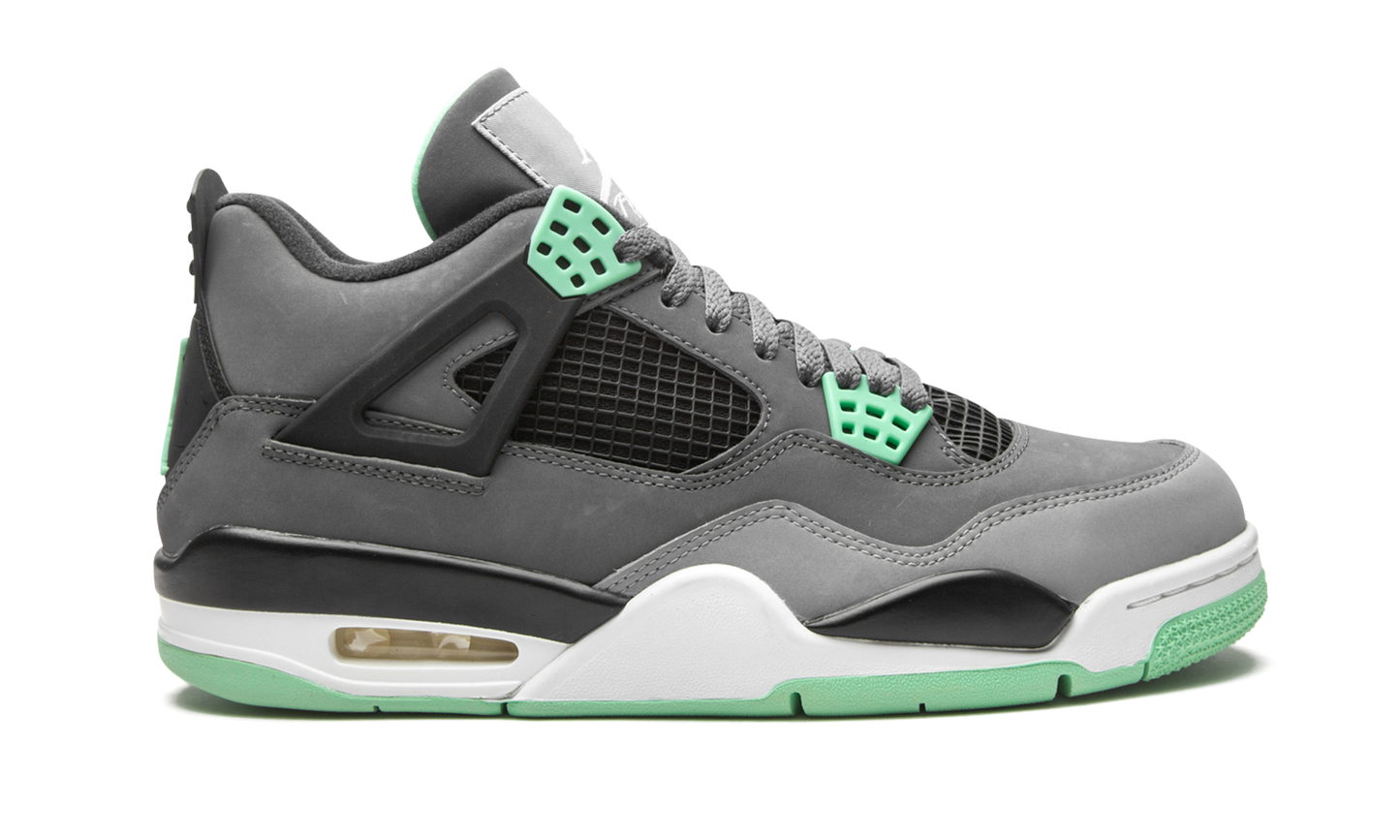 Air Jordan 4 Retro Green Glow 308497 033
