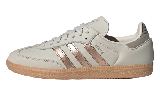 Adidas Samba OG WMNS "Clear Brown Copper Metallic Putty Beige" JR7341
