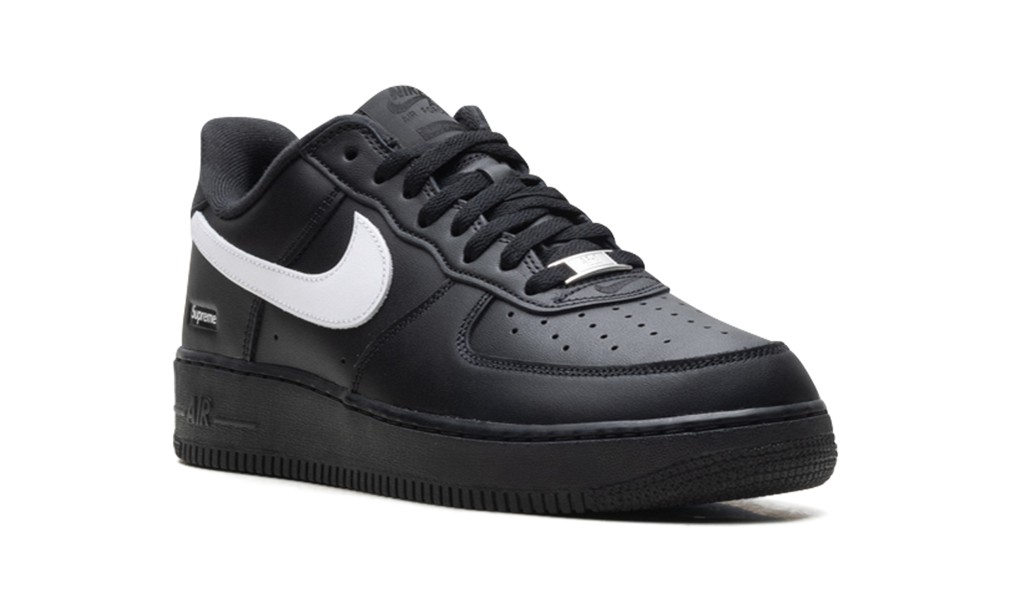 Nike Air Force 1 Low "Supreme - Mini Box Logo Black / White" CU9225 002