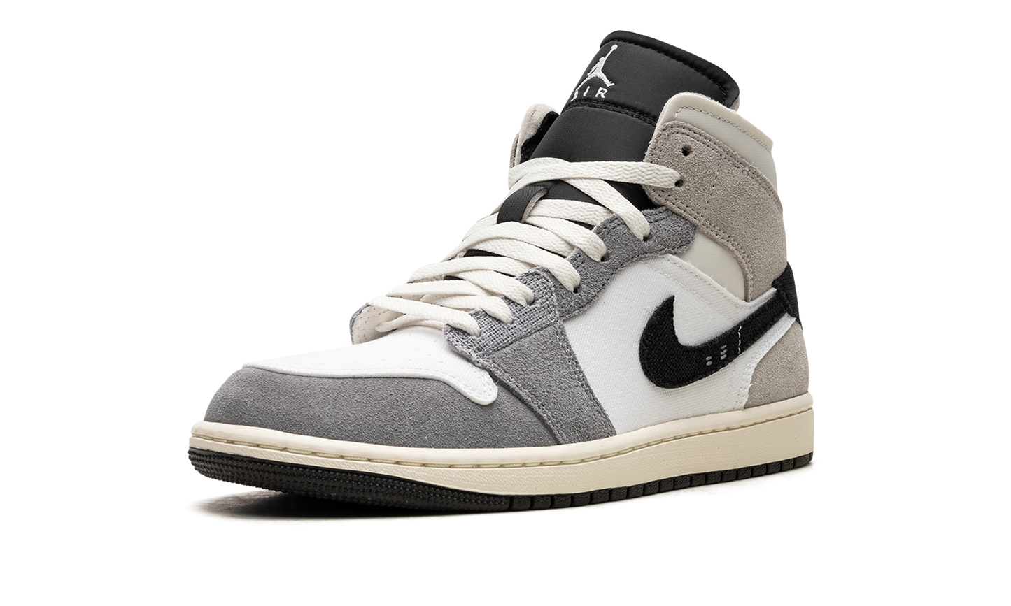 Air Jordan 1 Mid SE Craft Cement Grey DZ4136 002