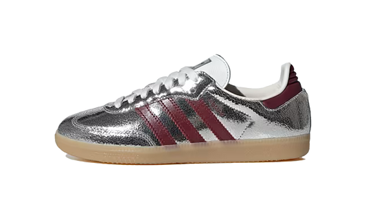 Adidas Adidas Samba OG WMNS "Silver Metallic - Shadow Red" KI9386