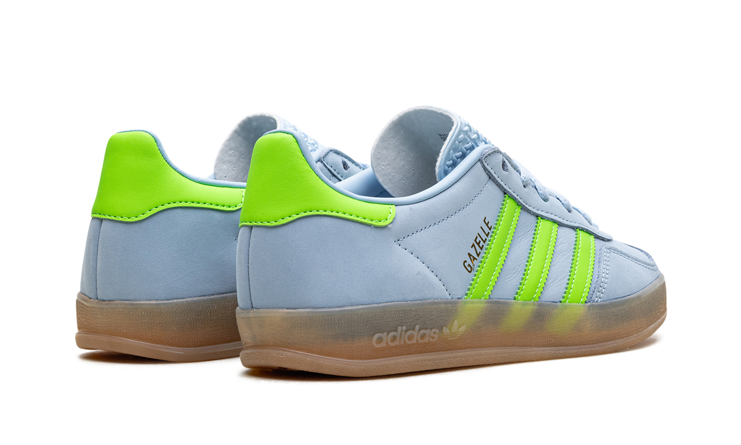 Adidas Gazelle Indoor WMNS "Clear Sky Solar Green" JI1372