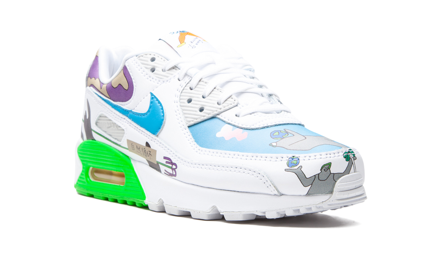 Nike Flyleather Air Max 90 QS "Ruohan Wang" CZ3992 900