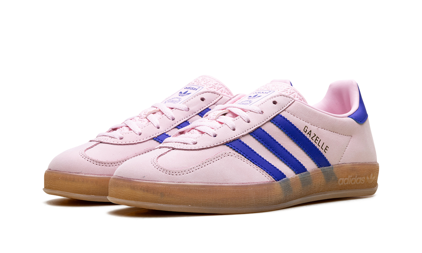 Adidas Gazelle Indoor WMNS "Clear Pink Lucid Blue" JI1371