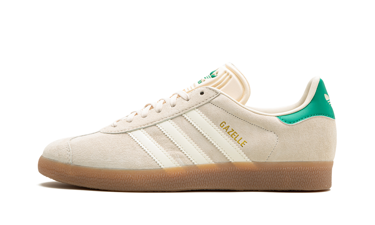 Adidas GAZELLE WMNS "Wonder White / Green" IF3235