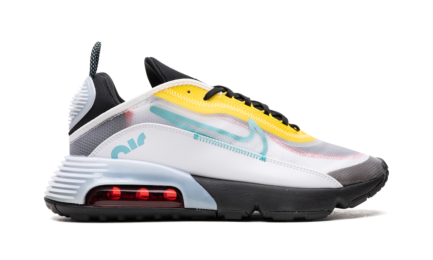Nike Air Max 2090 "White Speed Yellow Bleached Aqua"