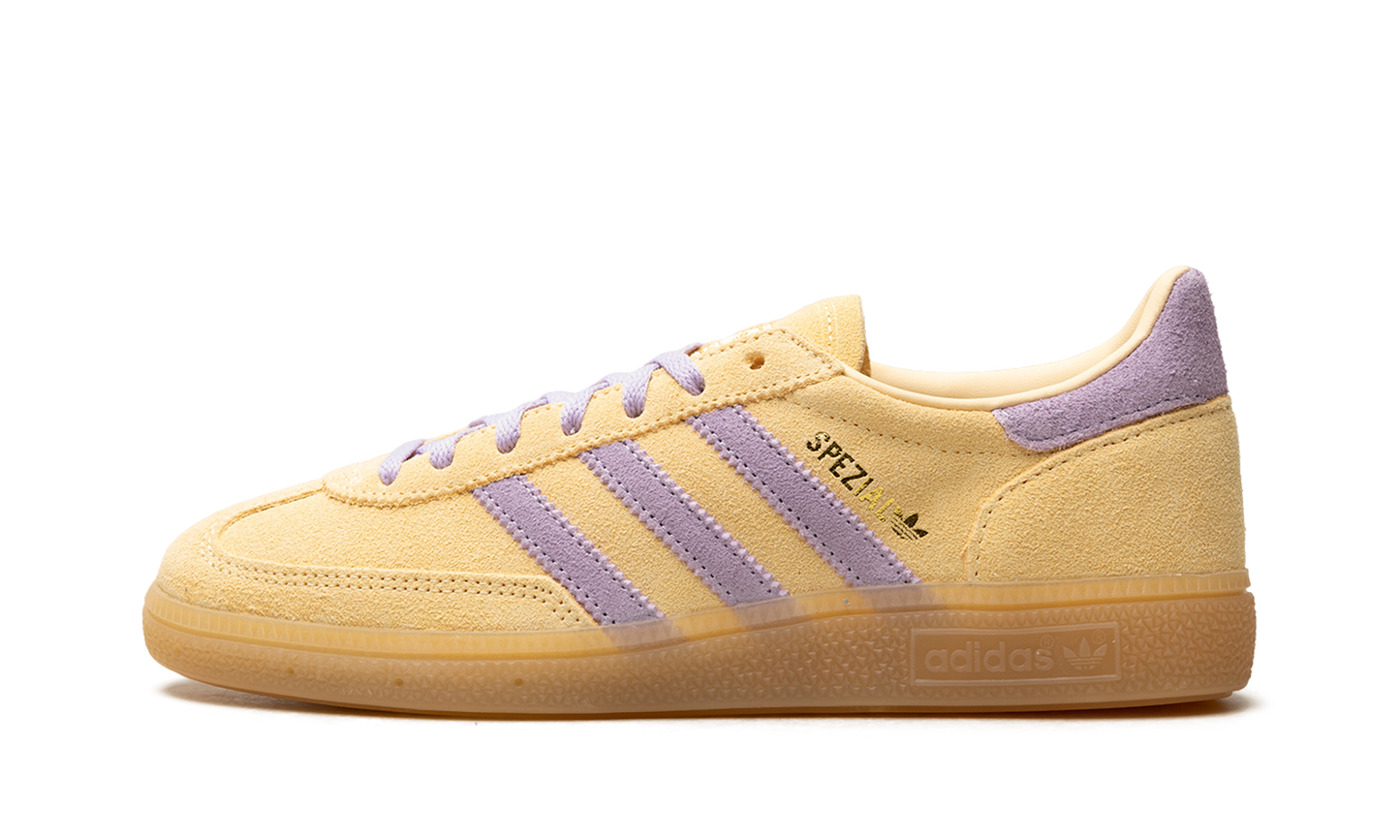 Adidas Handball Spezial WMNS "Orange Tint Powder Plum Gum" JR3617
