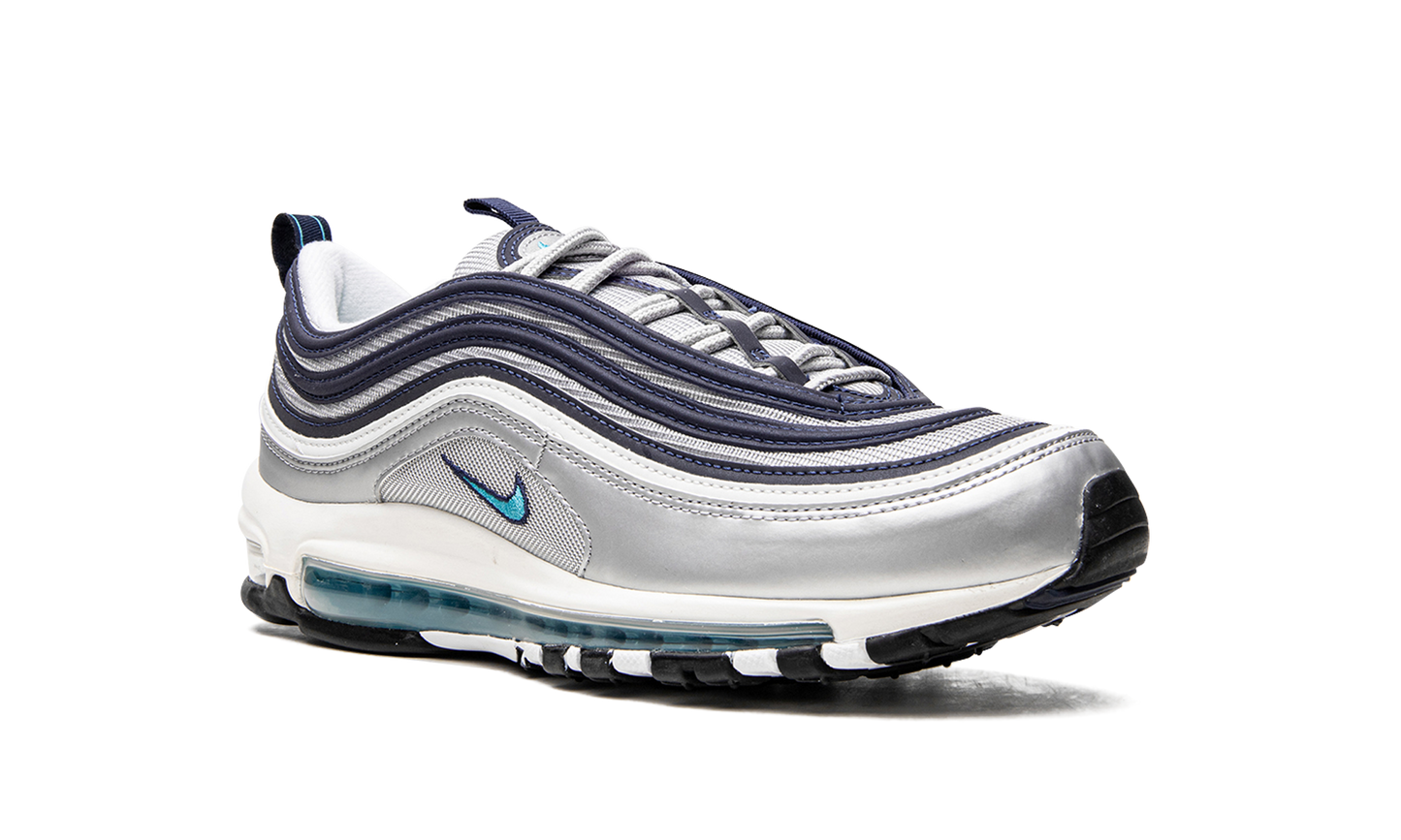 Nike Air Max 97 "Metallic Silver / Chlorine Blue" DM0028 001
