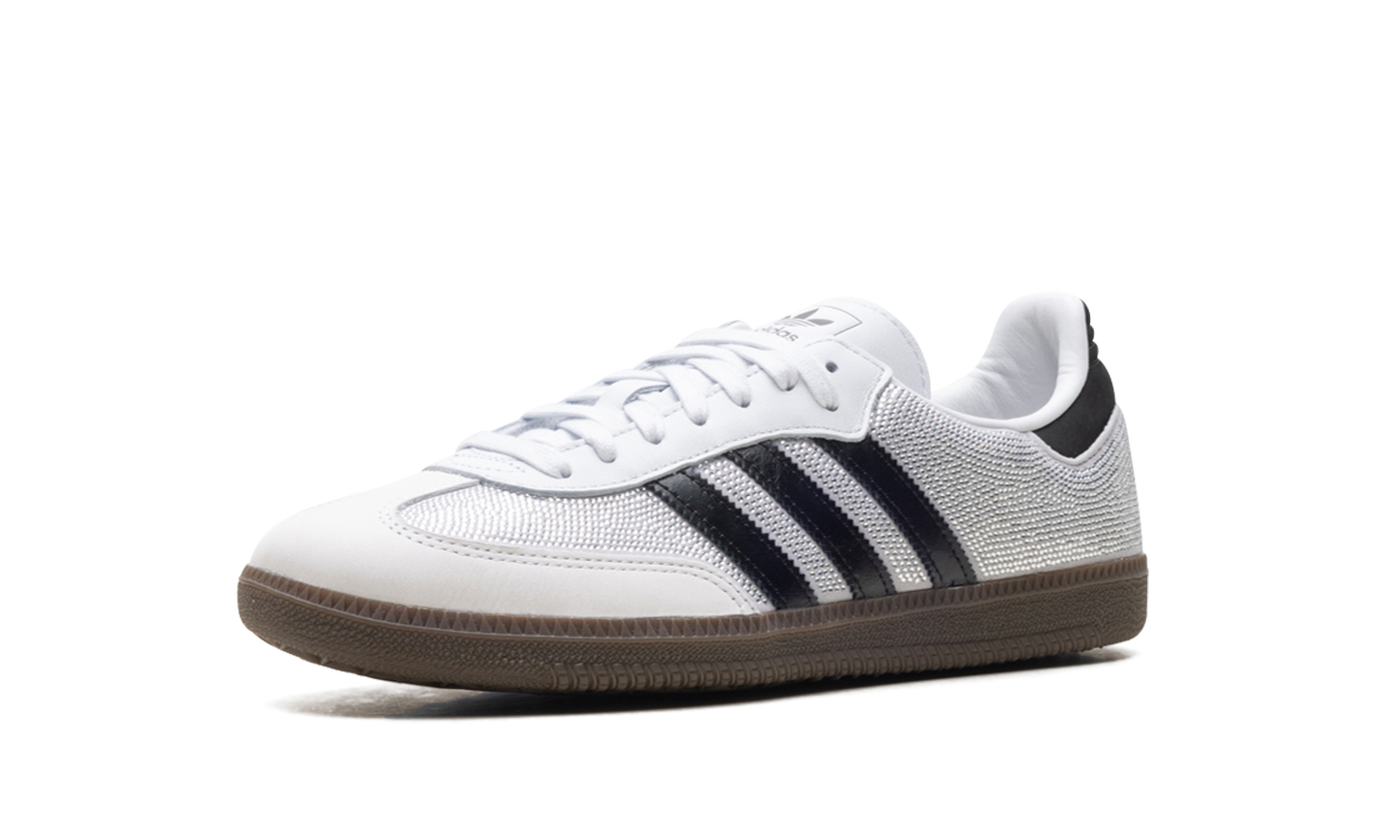 Adidas Samba OG WMNS "Rhinestone Crystal White Silver" IH9055