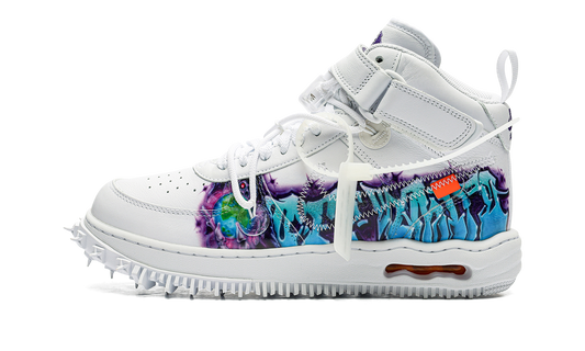 Nike Air Force 1 Mid "Off-White - Graffiti White" DR0500 100