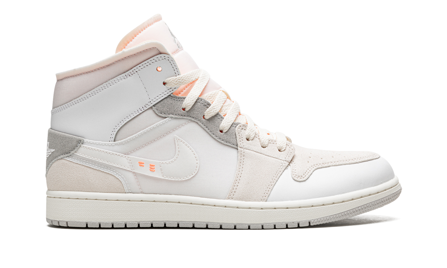 Air Jordan 1 Mid SE Craft NEUTRAL GREY DM9652 100