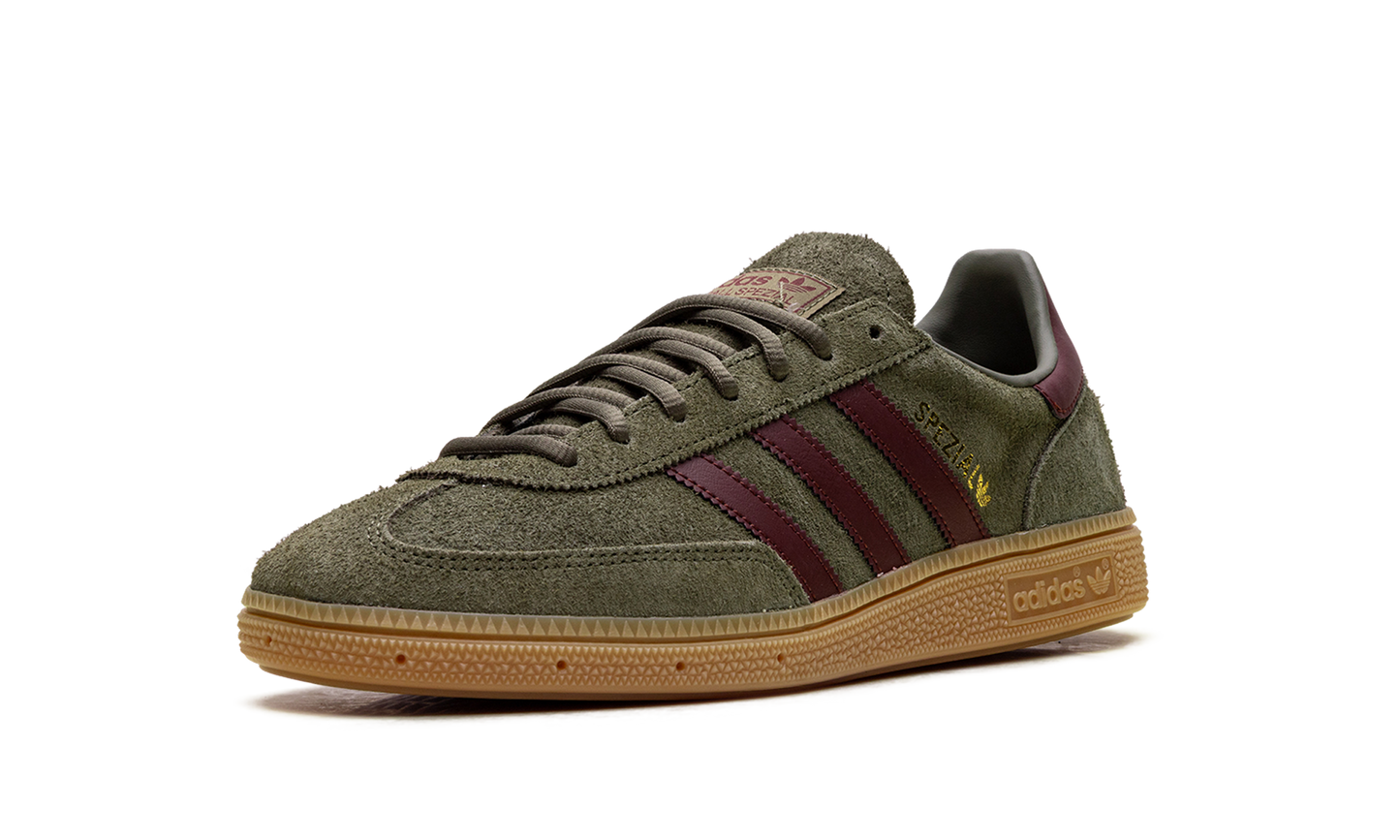 Adidas Handball Spezial "Focus Olive Fox Brown Gum" JQ8297