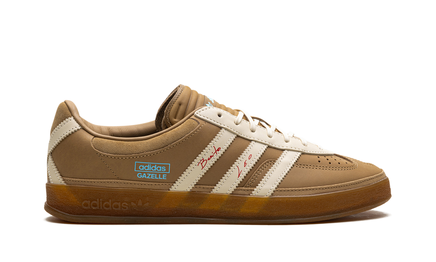 Adidas Gazelle Indoor "Bad Bunny x Lionel Messi - Cardboard" JR0182