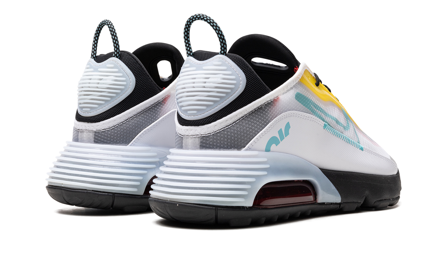 Nike Air Max 2090 "White Speed Yellow Bleached Aqua"