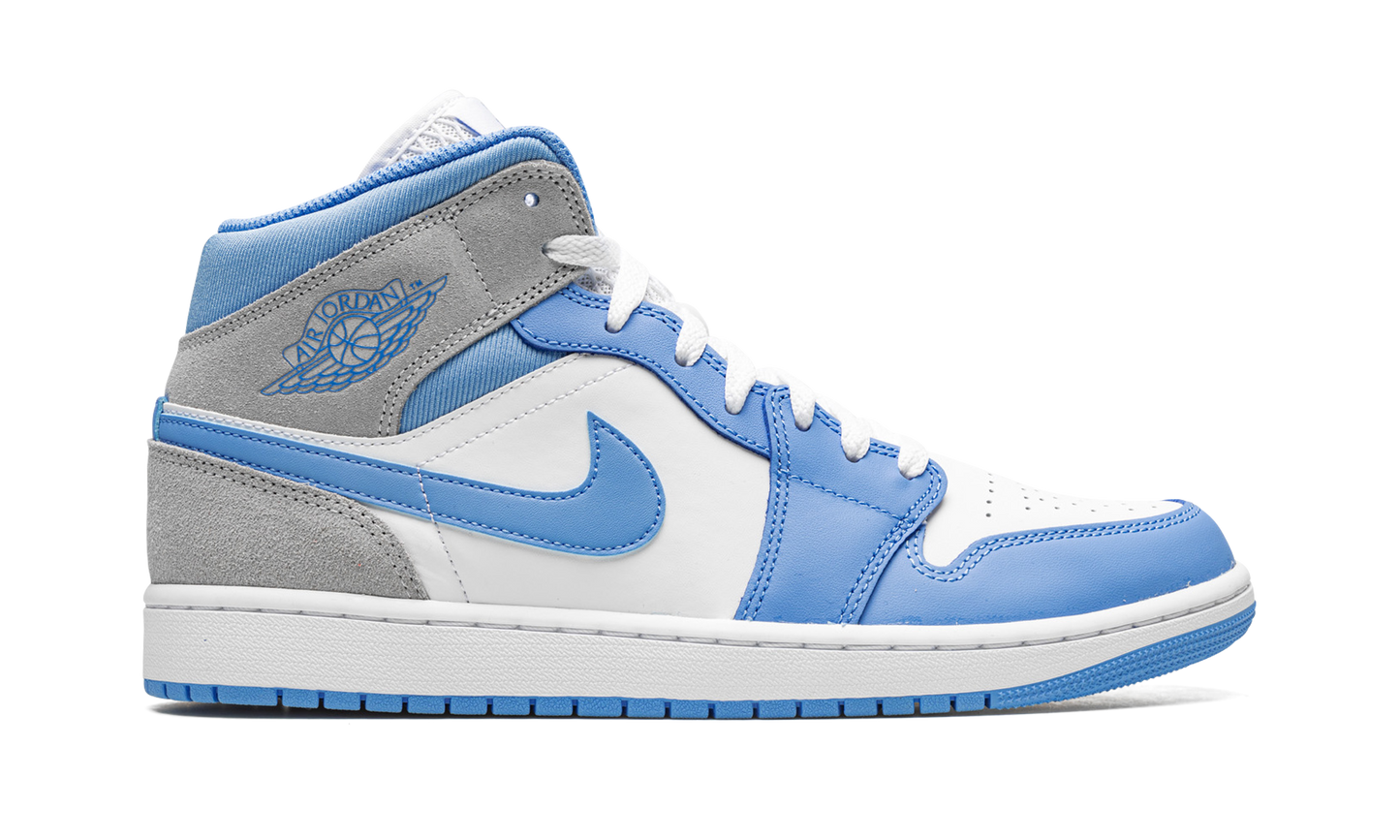 Air Jordan 1 Mid SE University Blue / Grey DX9276 100