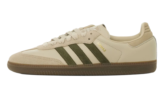 Adidas Samba OG "Aluminum Dark Khaki" JR0893
