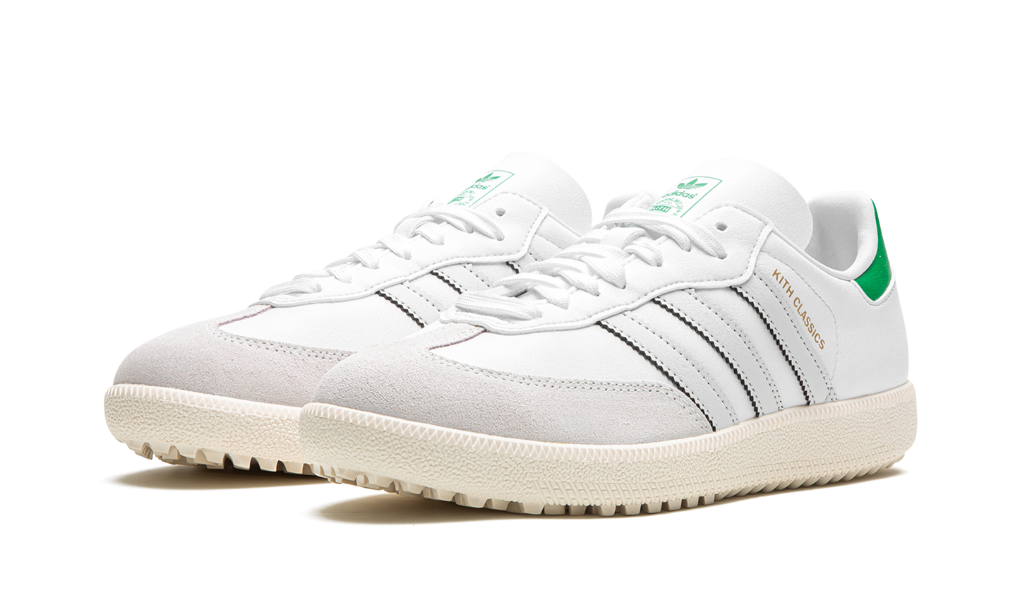 Adidas Samba Golf "Kith - White / Green" IG5711