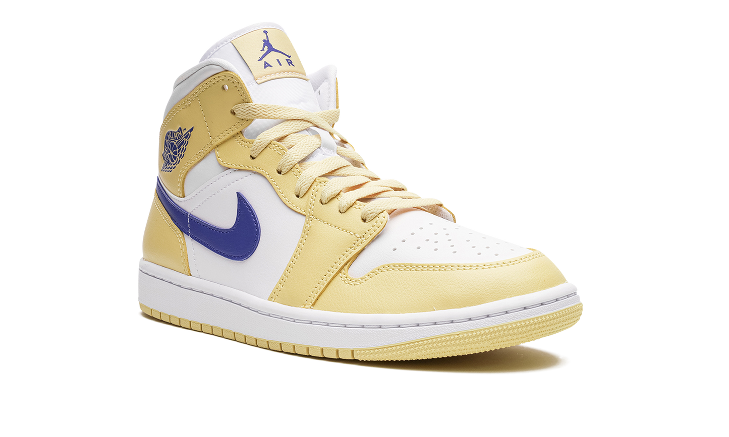 AIR JORDAN 1 MID WMNS Lemon Wash BQ6472 701