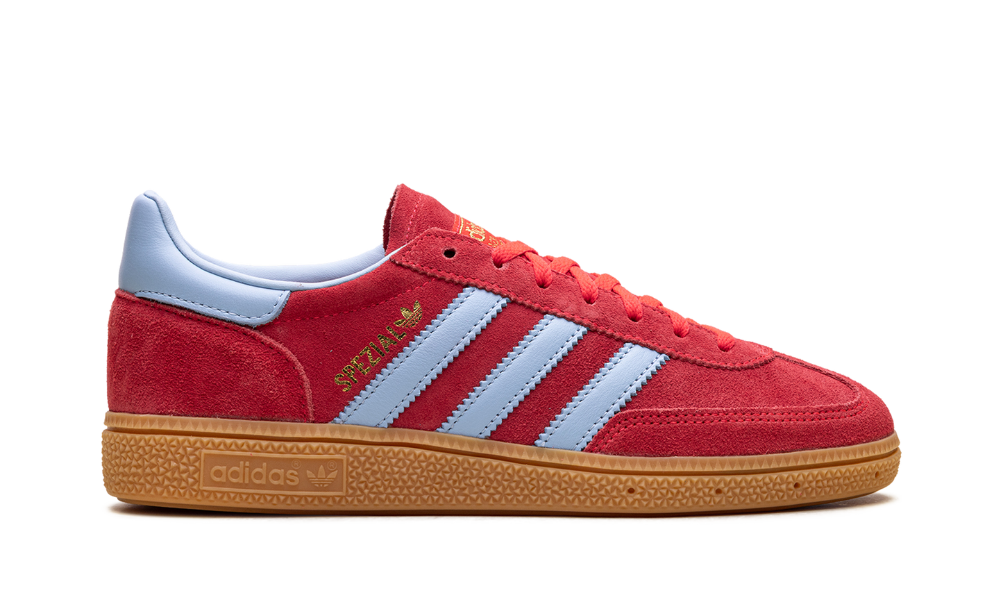 Adidas Handball Spezial WMNS "Lucid Red Glow Blue Gum" JR3607