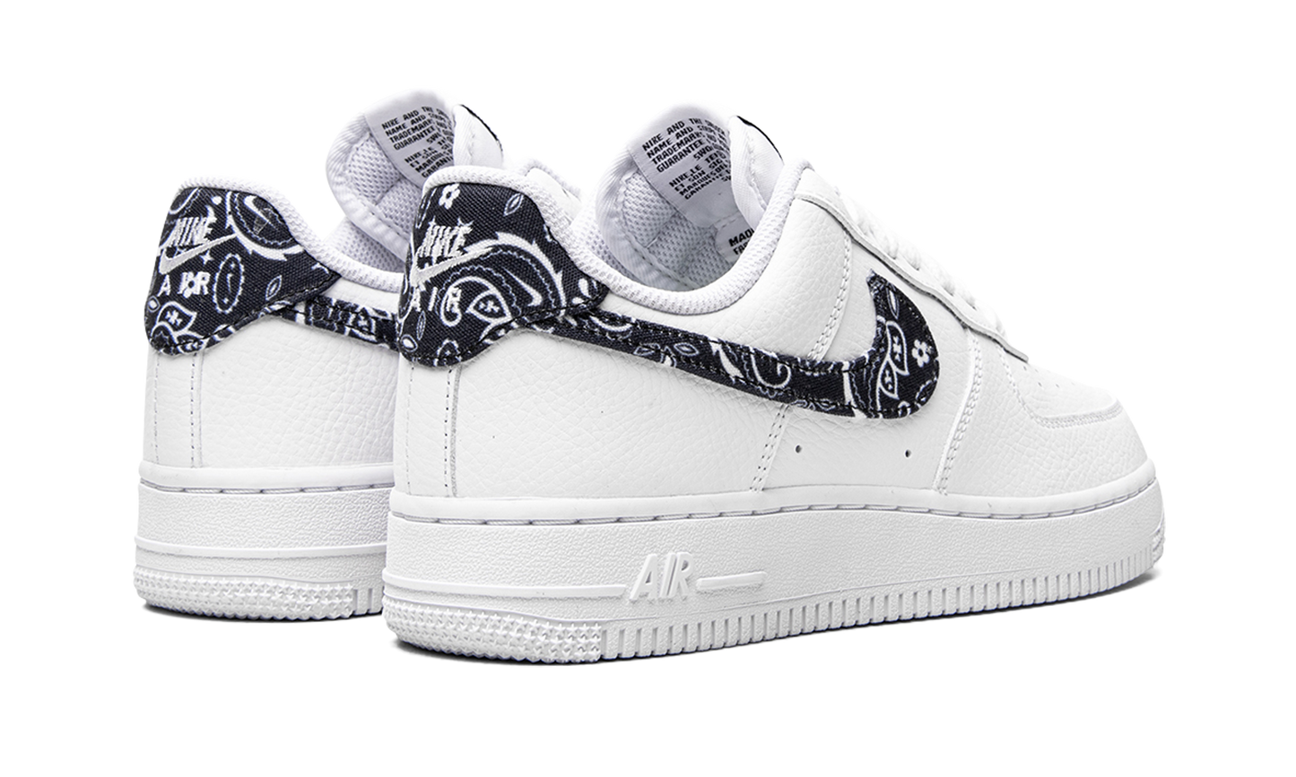 Nike AIR FORCE 1 LO '07 MNS WMNS Black Paisley DH4406 101