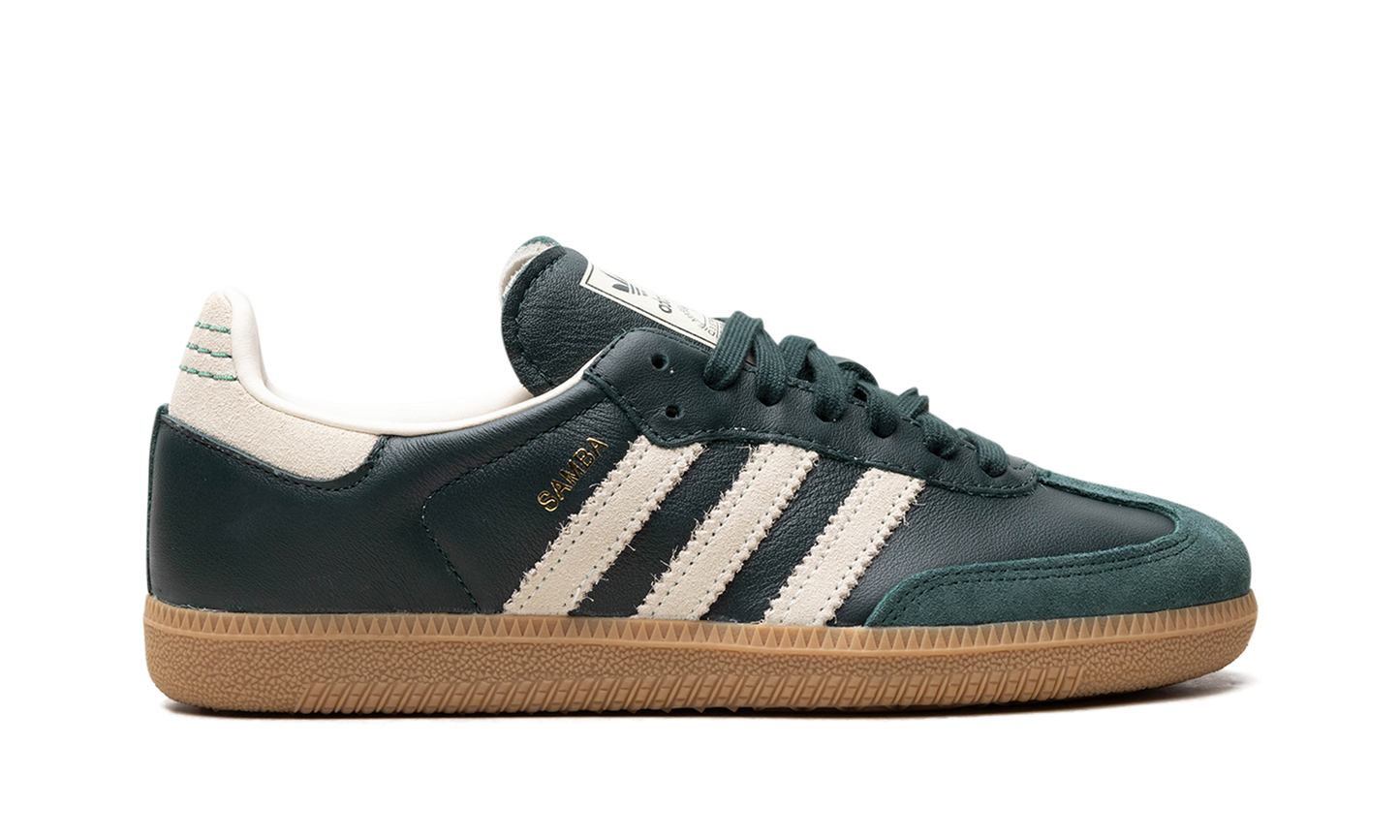 Adidas Samba OG "Shadow Green Cream White Gold Metallic" ID1483