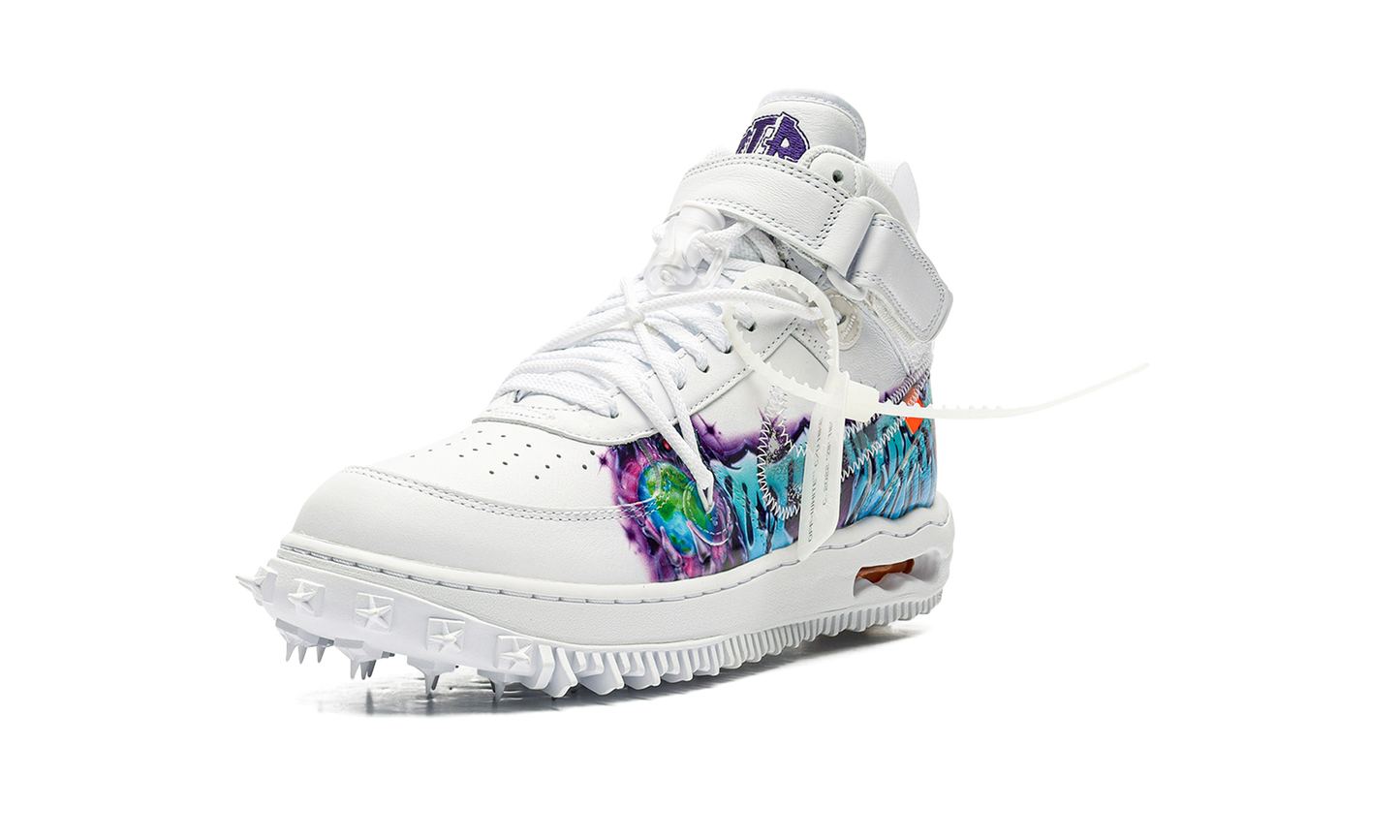 Nike Air Force 1 Mid "Off-White - Graffiti White" DR0500 100