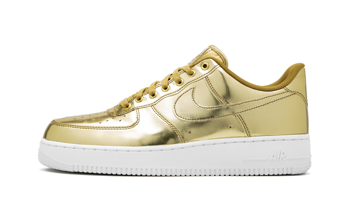 Nike AIR FORCE 1 SP WMNS Metallic Gold CQ6566 700