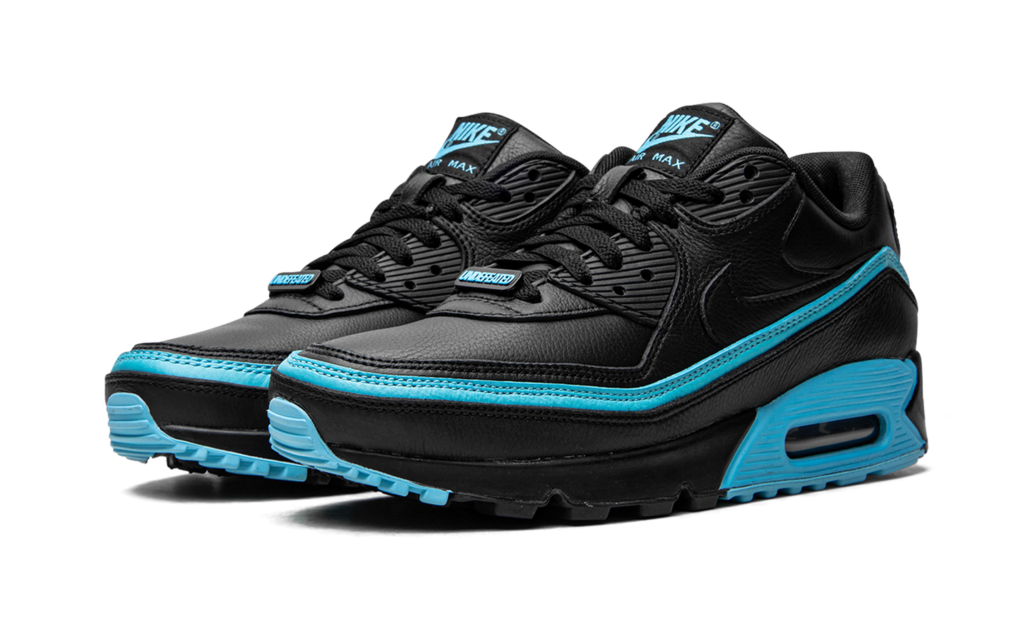Nike Air Max 90 / UNDFTD "Undefeated Black/Blue Fury" CJ7197 002