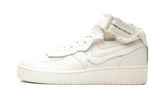 Nike Air Force 1 Mid "Comme des Garcons White"
