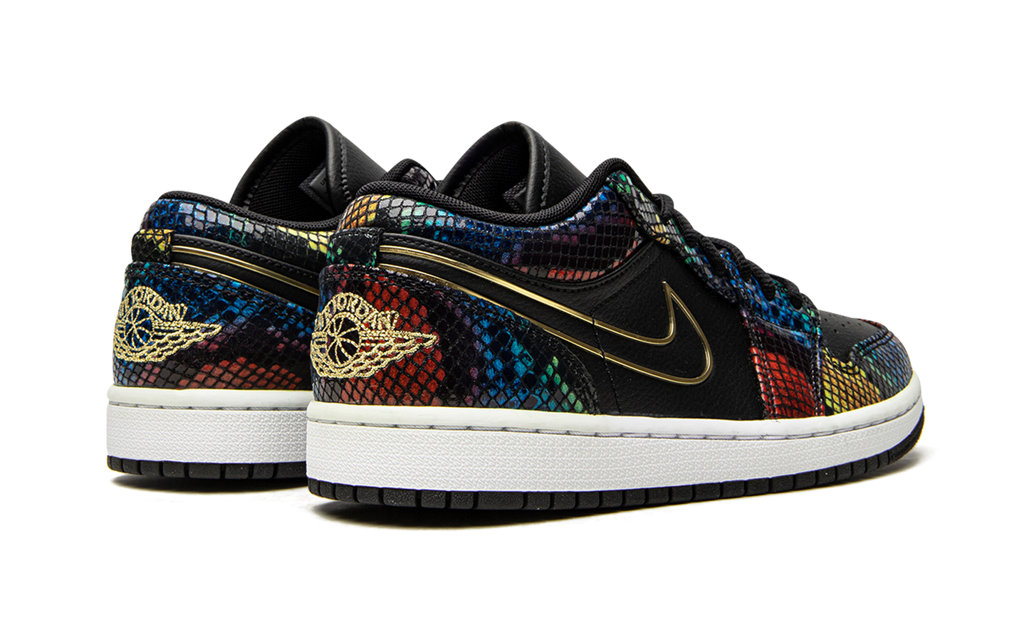 Air Jordan 1 Low WMNS Multicolor Snakeskin CW5580 001