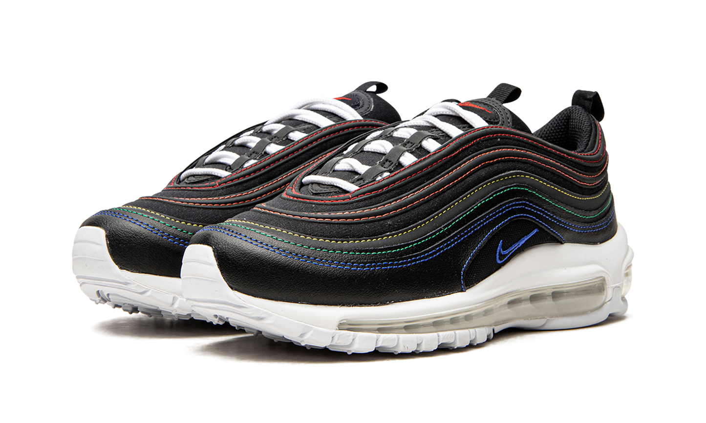 Nike AIR MAX 97 MNS WMNS "Rainbow Stitcthing" DJ5999 001