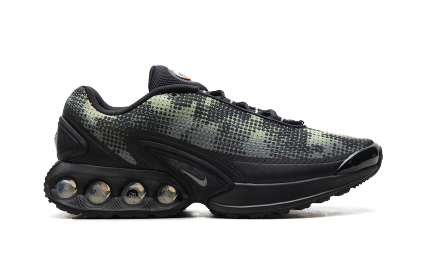 Nike Air Max Dn "Black Olive Aura Medium Olive Metallic Silver" IB3078 010