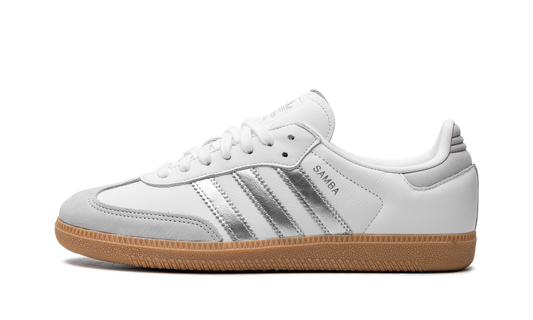 Adidas Samba OG WMNS "White Silver Metallic Grey" JI2725