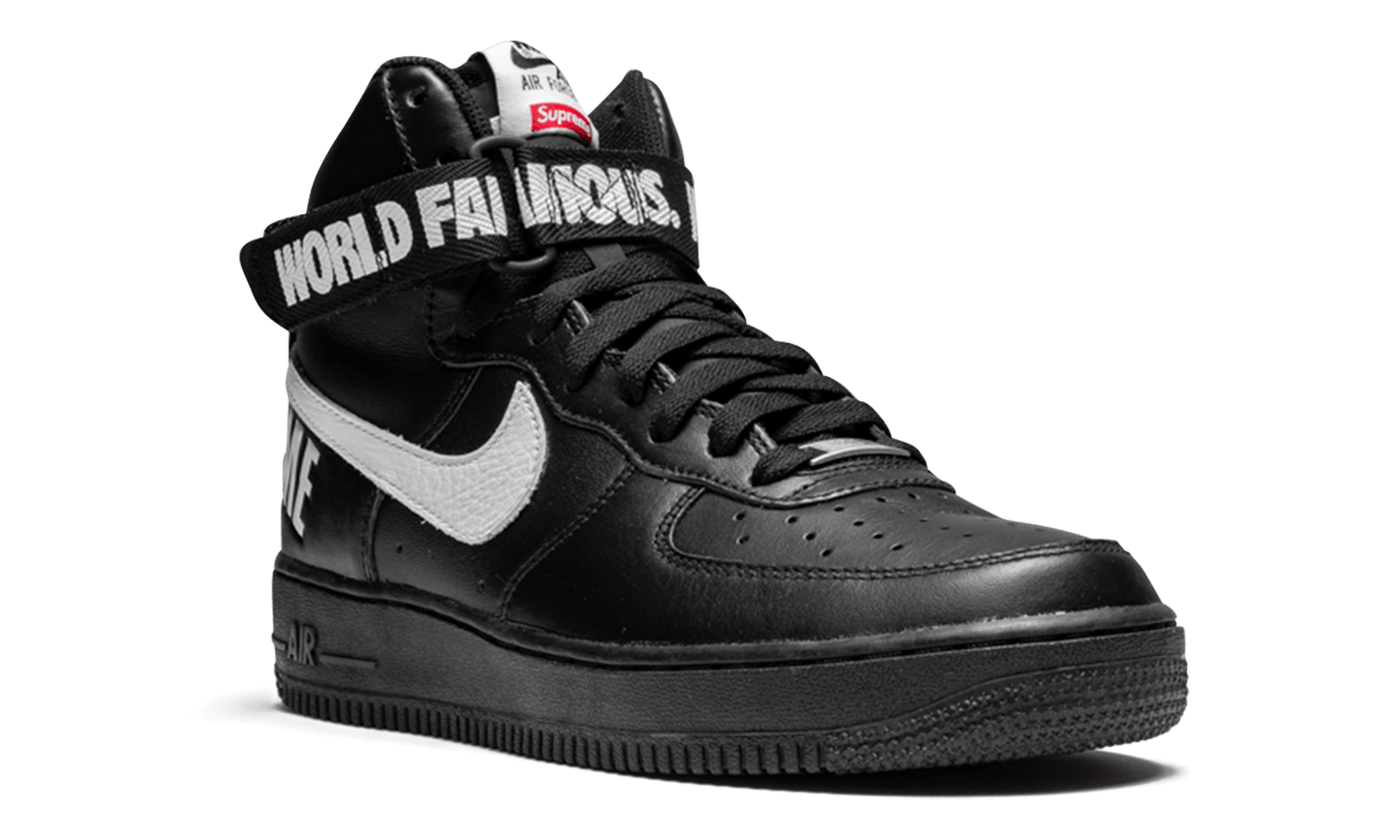Nike Air Force 1 High Supreme SP "Black" 698696 010