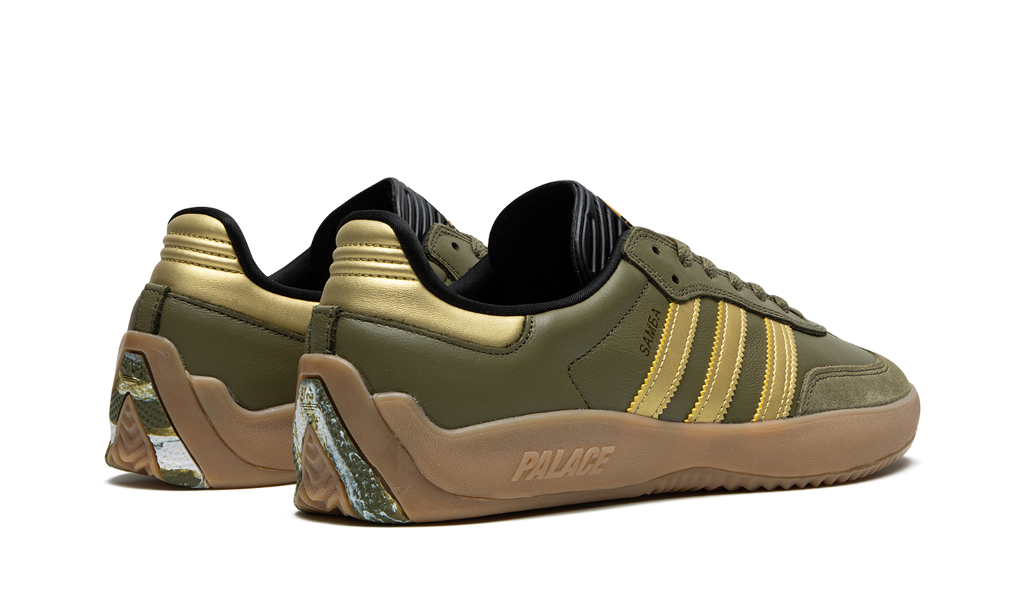 Adidas Puig Samba "Palace - Olive Gold" HQ6100