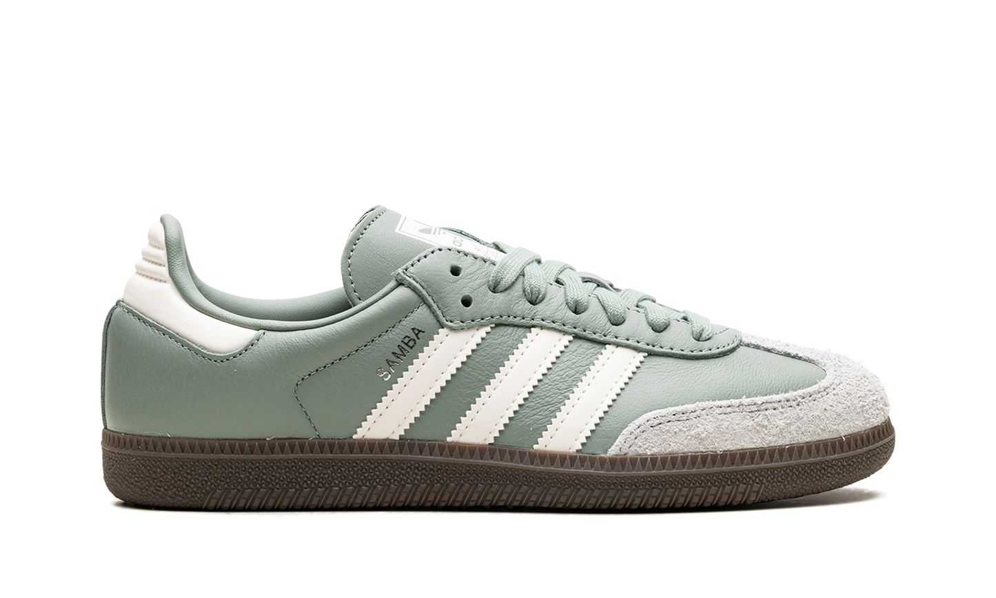 Adidas Samba OG "Silver Green Chalk White" JI1866