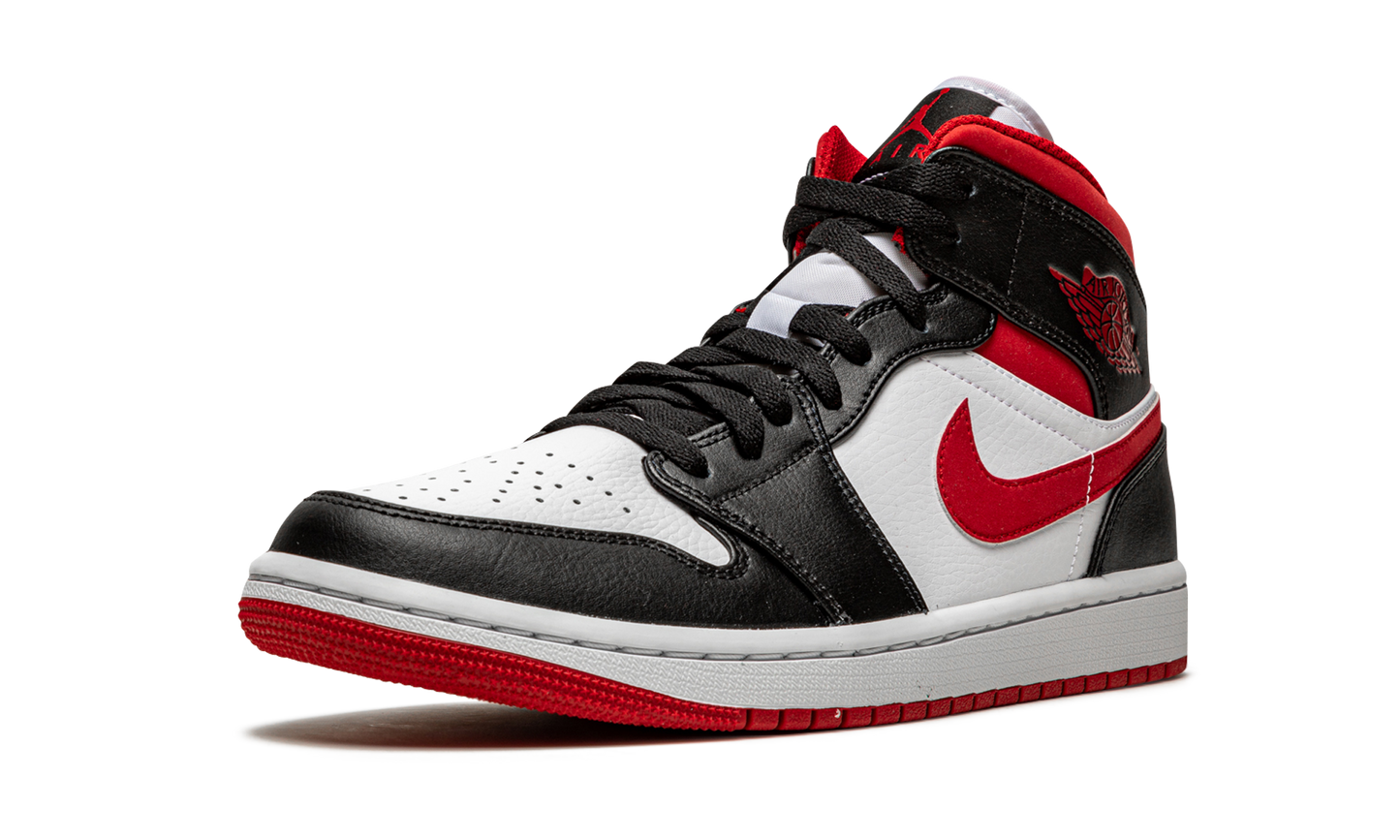Air Jordan 1 Mid Metallic Red 554724 122