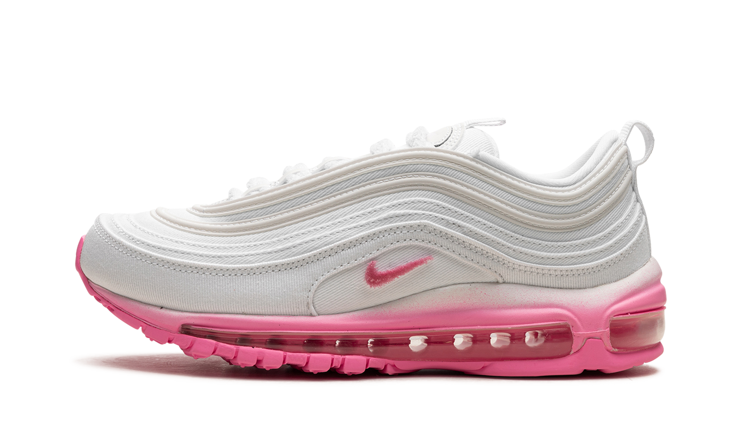 Nike AIR MAX 97 WMNS "White Canvas / Pink Chenille" FJ4549 100