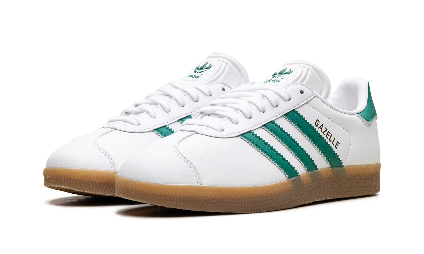 Adidas Gazelle "White Bold Green Gum" IH2216