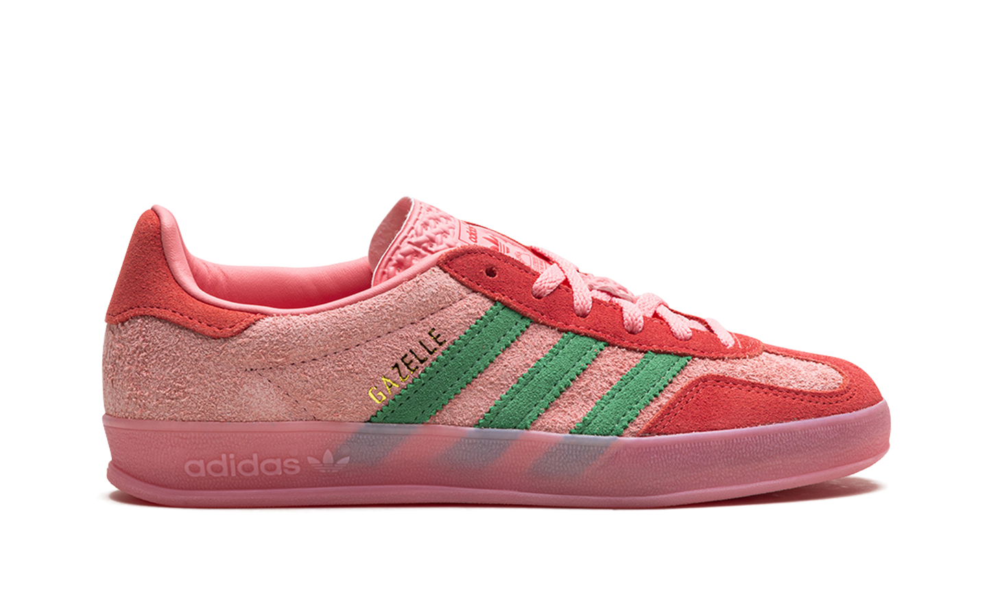 Adidas Gazelle Indoor WMNS "Semi Pink Spark Preloved Scarlet" IG6782