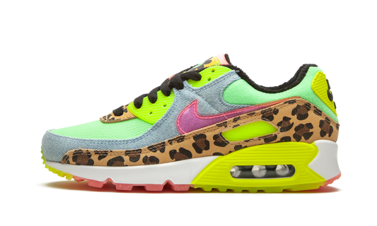 Nike W Air Max 90 LX "Denim Leopard Print" CW3499 300