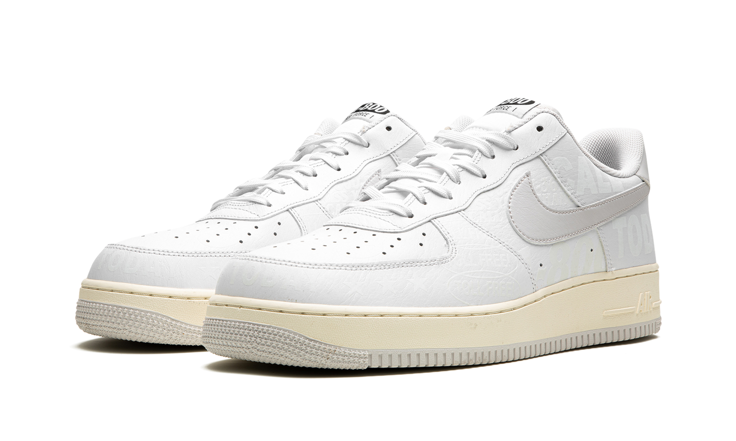 Nike Air Force 1 '07 PRM "1-800" CJ1631 100