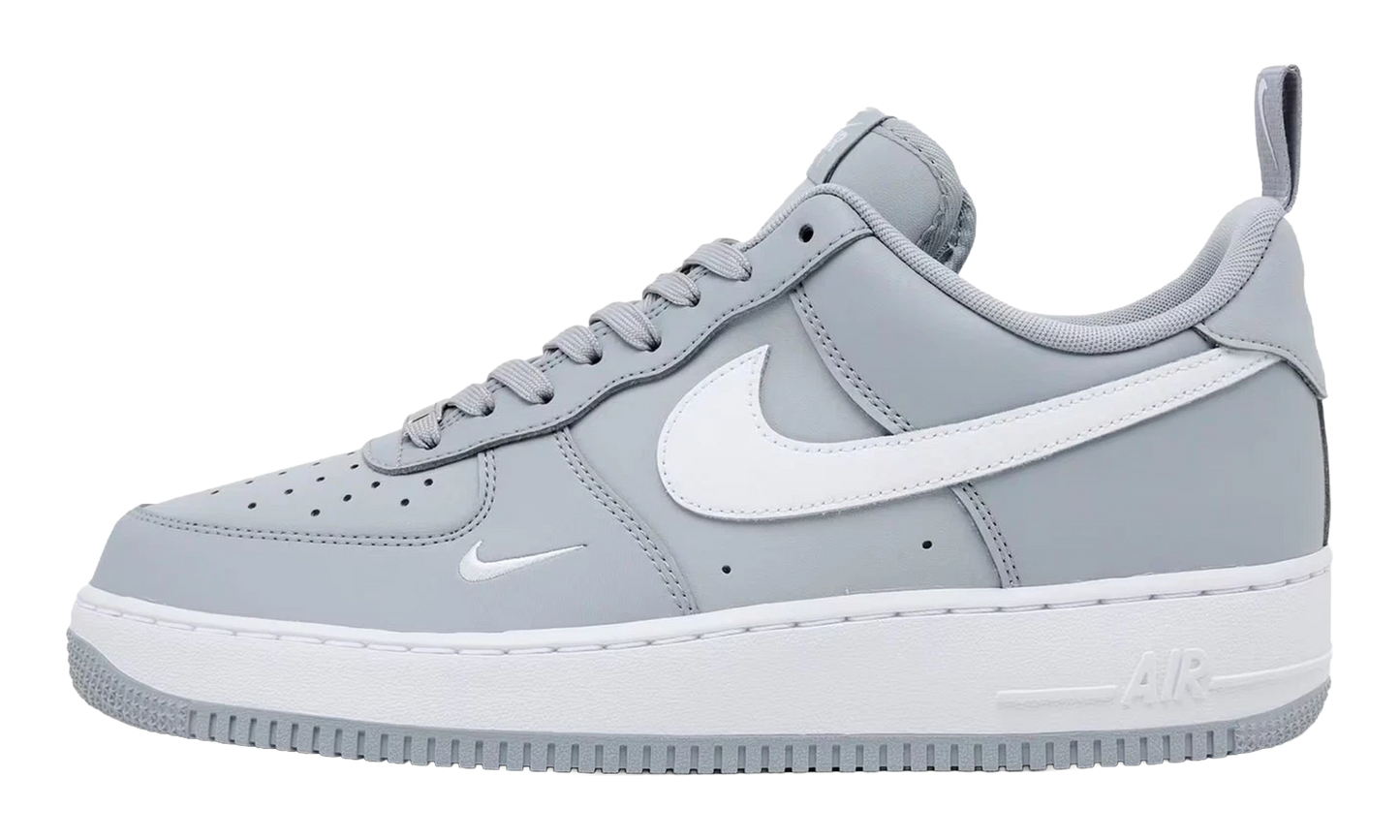 Nike Air Force 1 Low '07 LV8 "Carbon Fiber Swoosh Wolf Grey White" IR5599 002