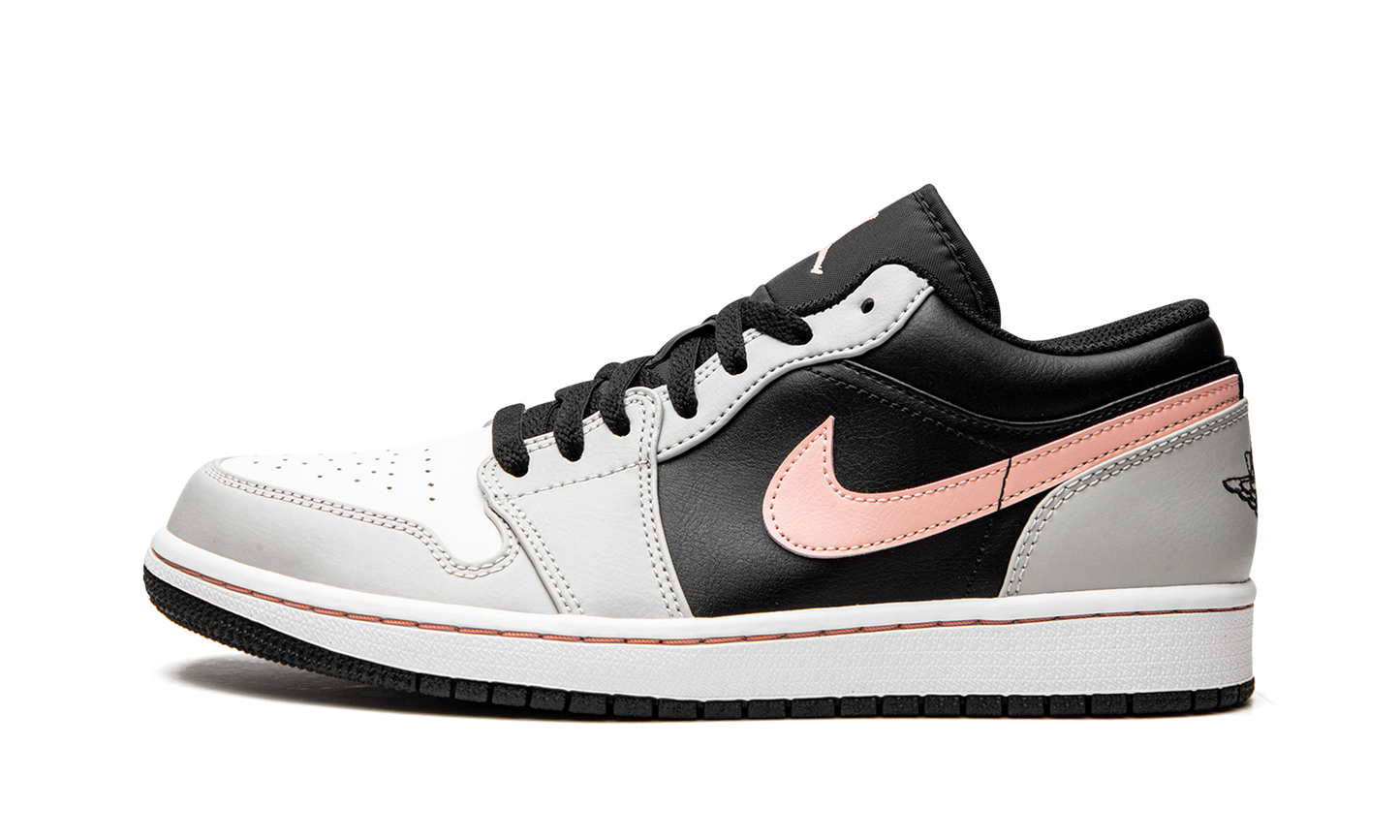 Air Jordan 1 Low Black Grey Coral 553558 062