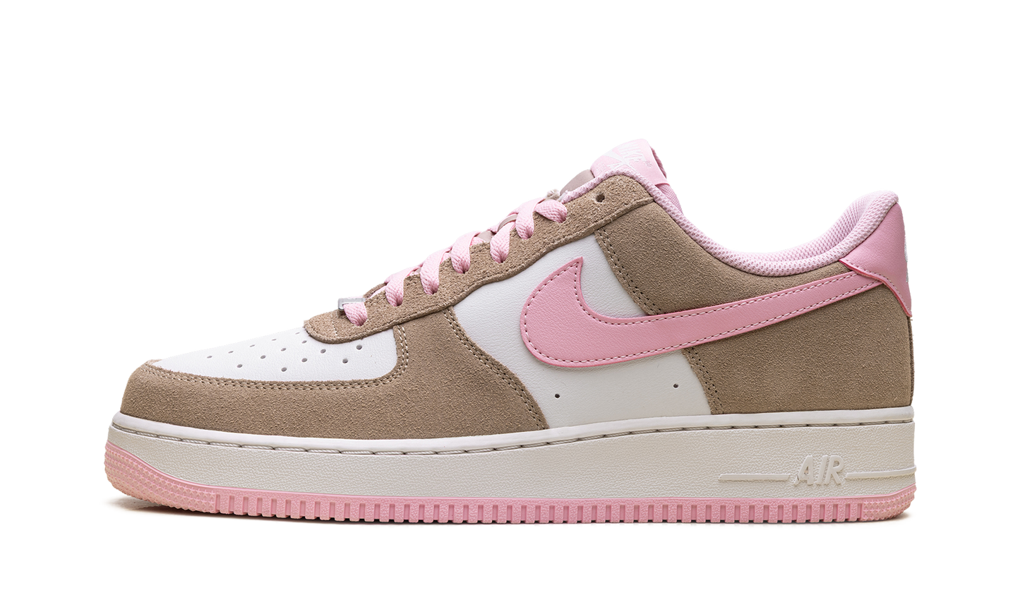 Nike Air Force 1 '07 LV8 "Rattan Phantom / Medium Soft Pink" FQ8714 202