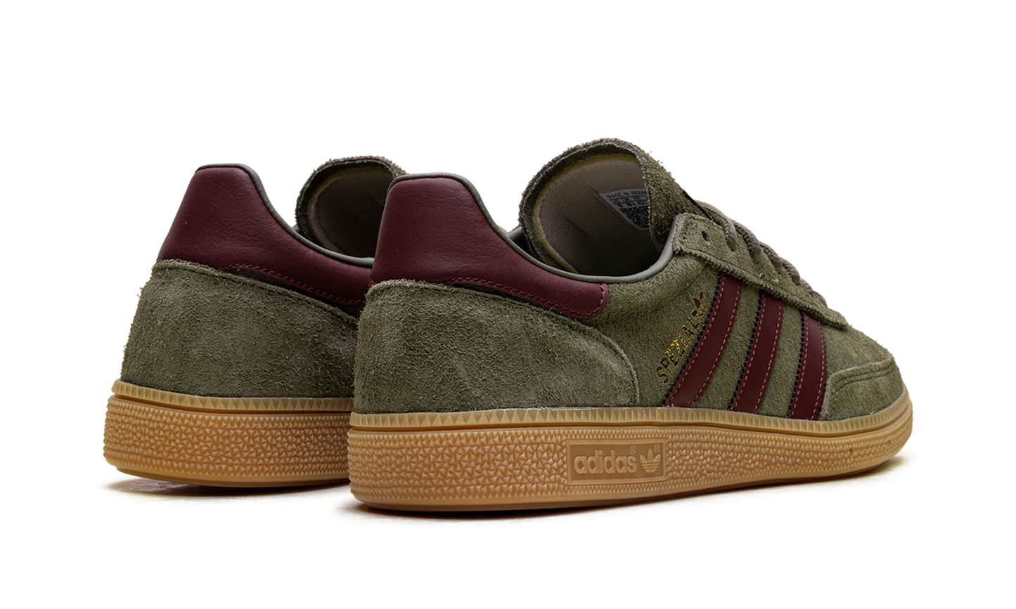 Adidas Handball Spezial "Focus Olive Fox Brown Gum" JQ8297