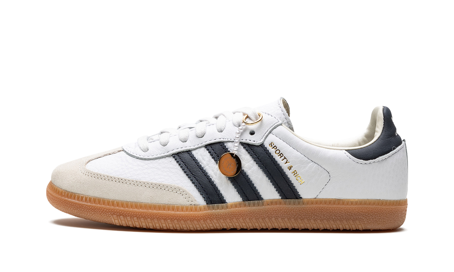 Adidas Samba "Sporty & Rich - White/Black" HP3354