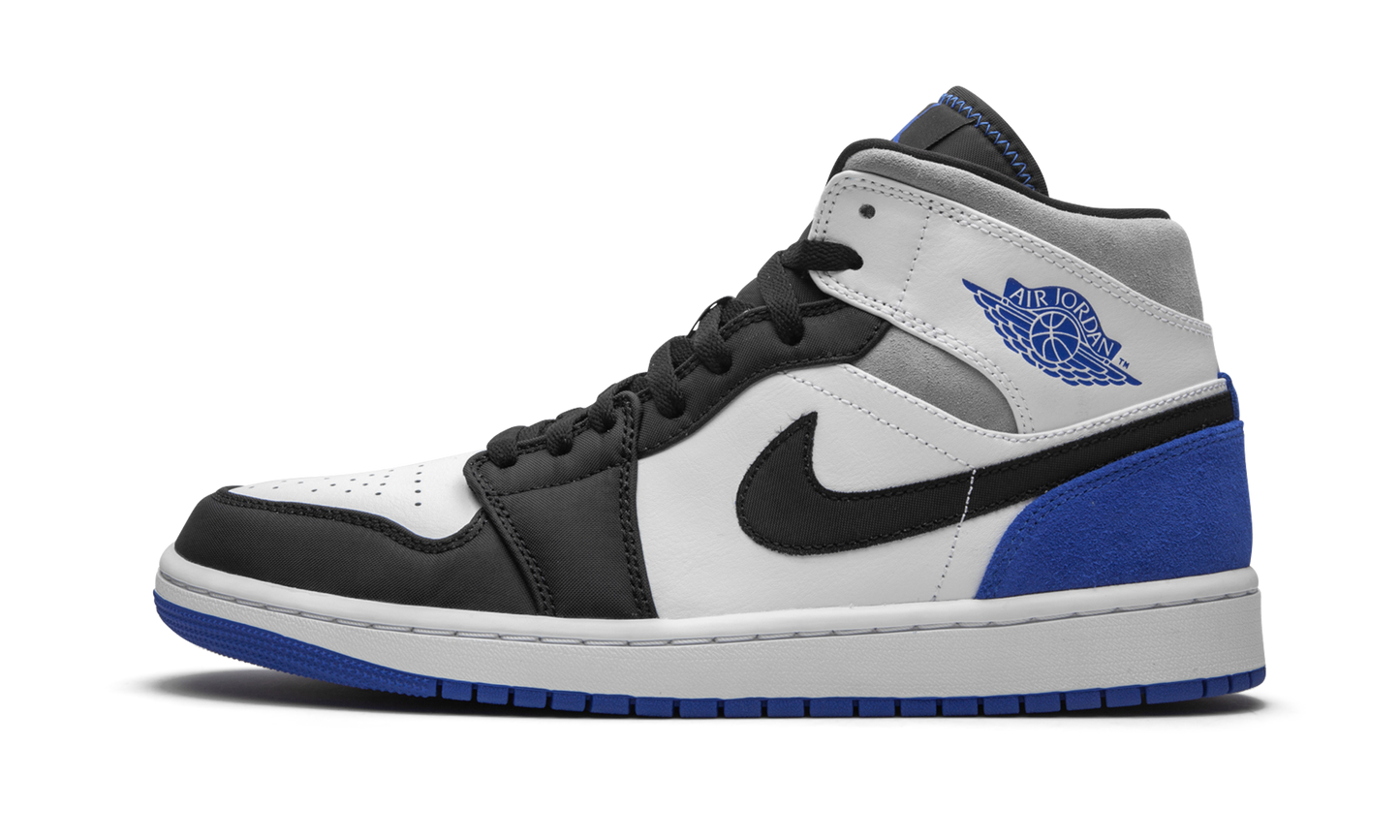 Air Jordan 1 Mid SE Game Royal Black Toe 852542 102