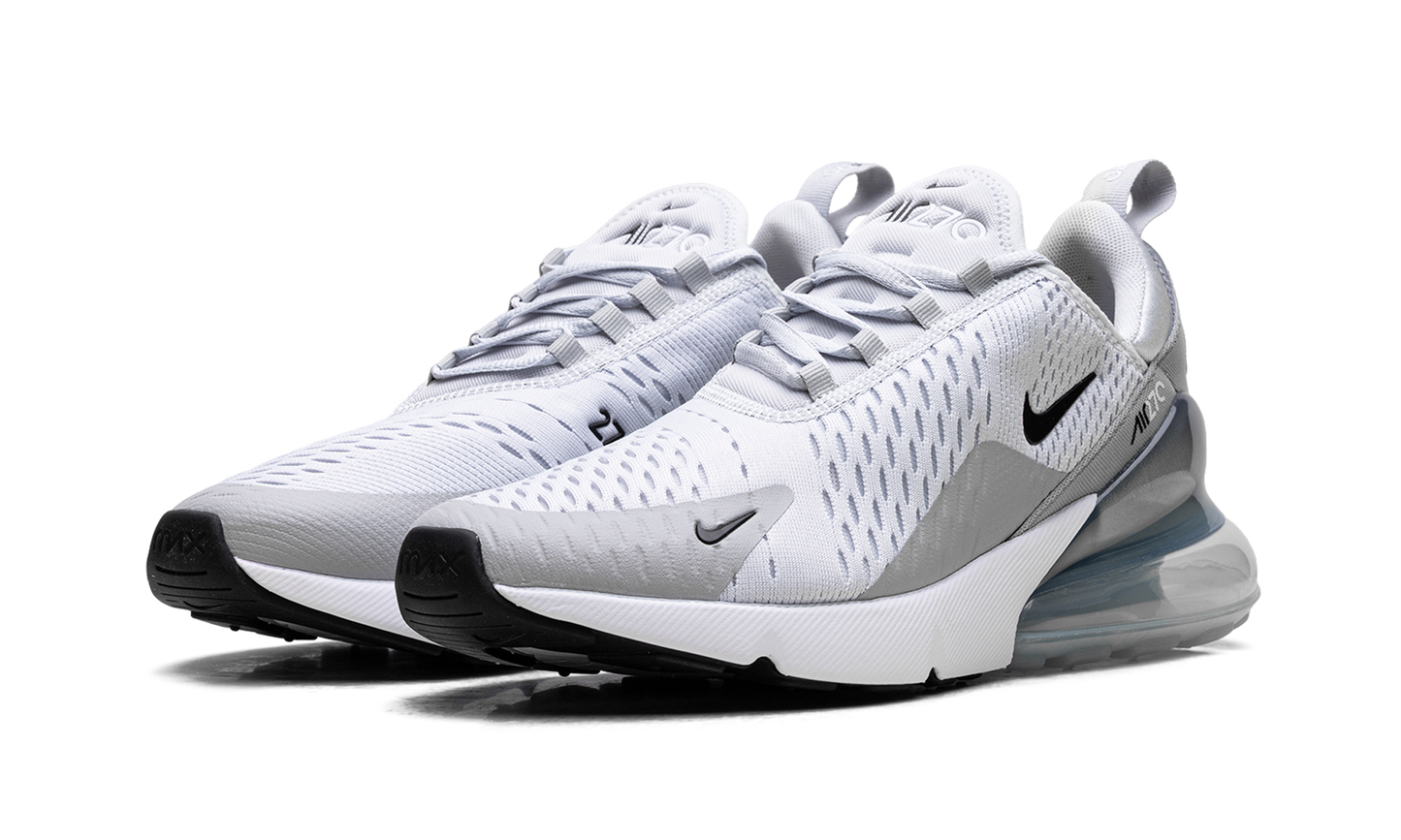 Nike Air Max 270 WMNS "Pure Platinum Light Smoke Grey Metallic Silver Black" AH6789 018